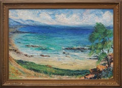 Malibu Coastline Landscape 1950's
