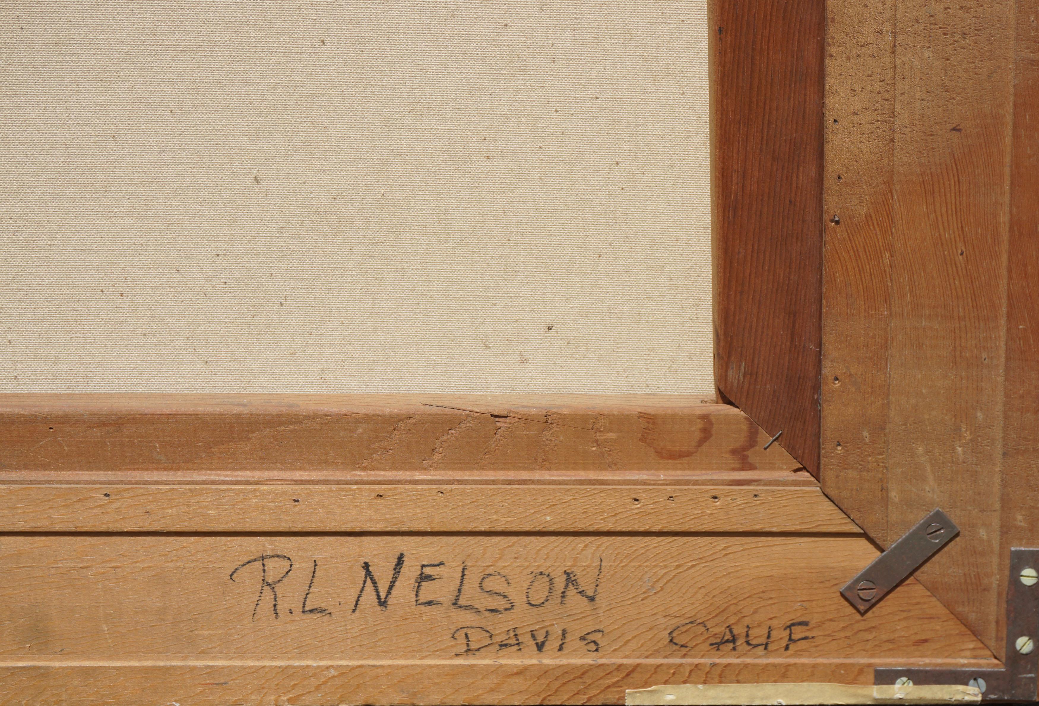 Mid century modern abstract titled 