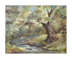 Shady Stream Landscape