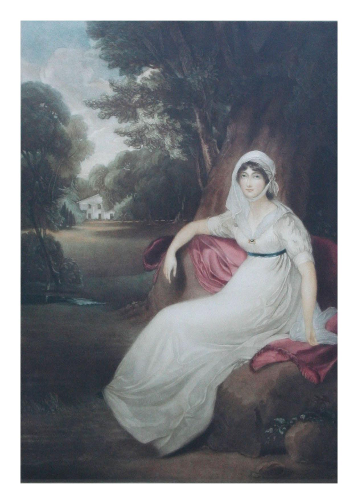 Lady Jane Portrait - Painting by Clifford James