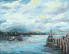 Sunset at the Harbor - Landscape