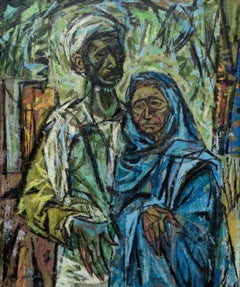 "Faith", Portrait of a Middle Eastern Couple, Exhibited Artists Equity New York