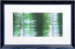 Fotografía Ikat Abstracta Verde