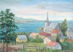 Late 19th Century Santa Cruz California Landscape