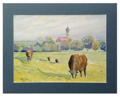 Bucolic Scene Landscape