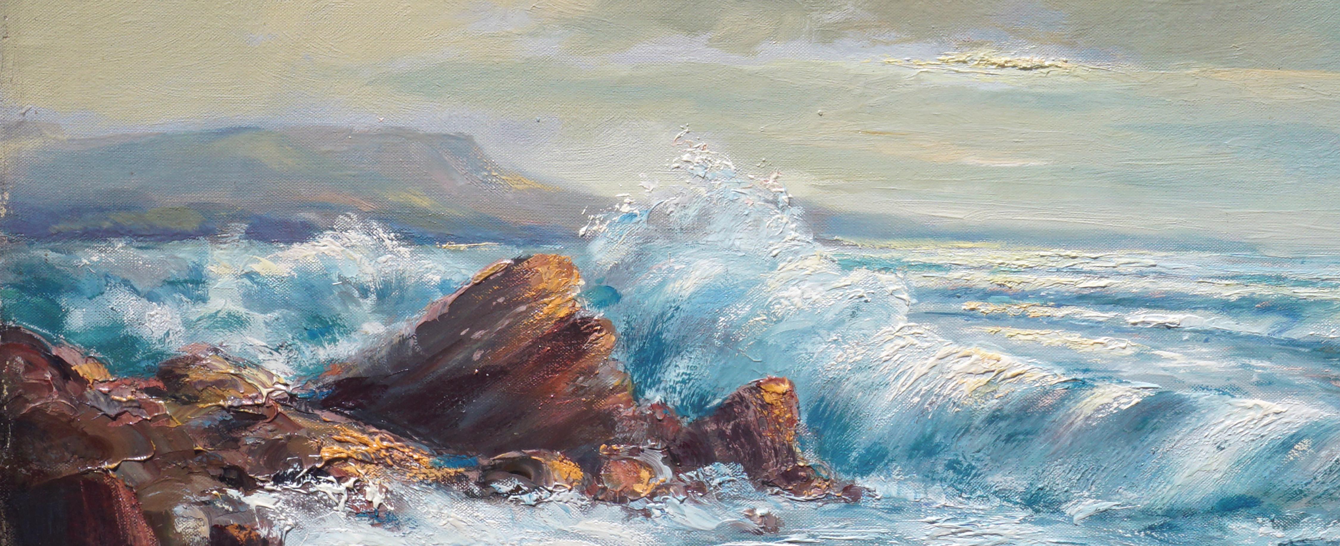 Point Lobos Carmel Seascape - Painting by Kay Baker