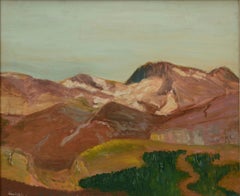 Mid Century Eastern Sierras Landscape