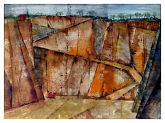 Mid Century Industrial Landscape -- The Quarry