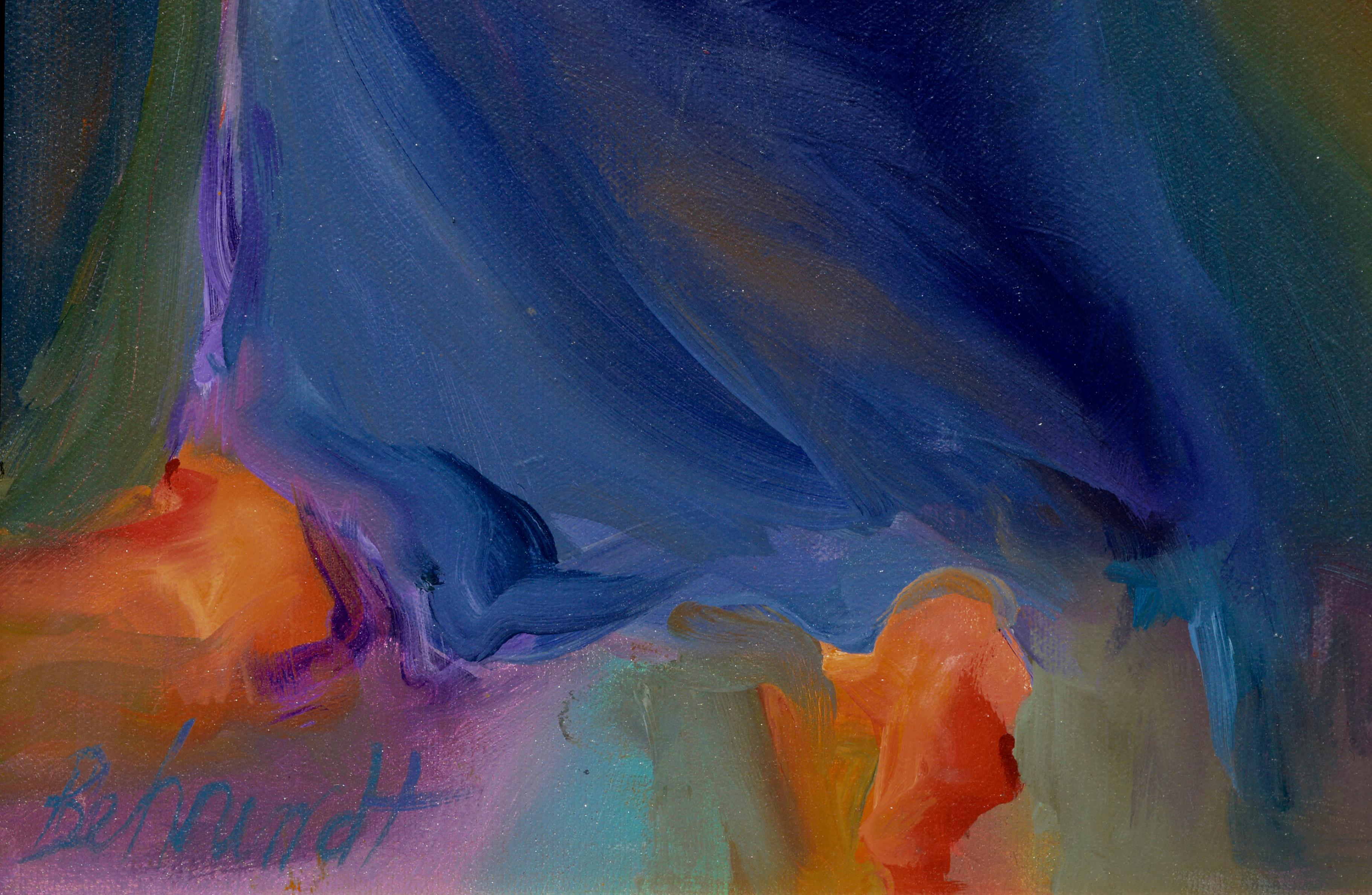 holding hands abstract art