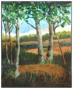 Sycamore Trees Landscape