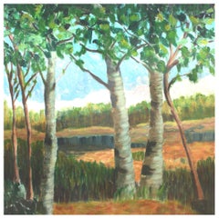Sycamore Trees Landscape
