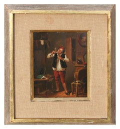 17th Century Genre Painting -- The Pipe Smoker