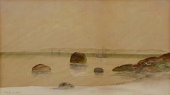 19th Century Landscape -- Cape Ann, Gloucester Harbor