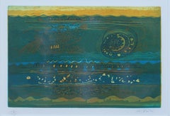 Paysage tribal de l'île de Goree