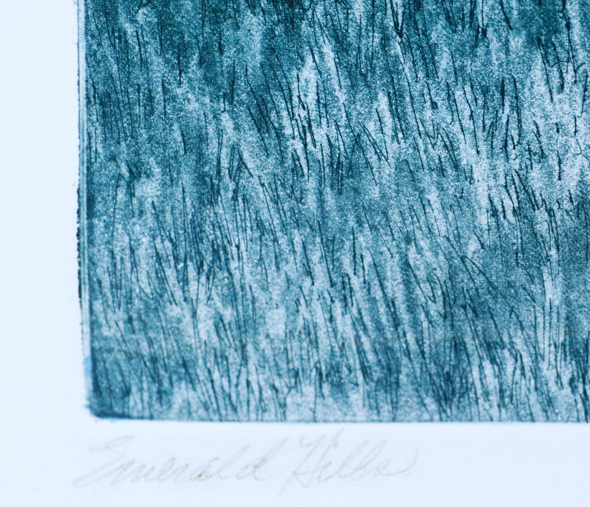 Emerald Hills - Landscape with Tree by Donna Aldridge 4