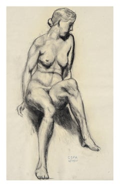 1930s Nude Figure Study