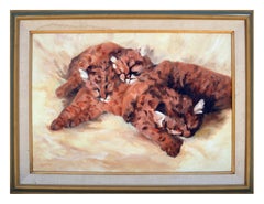 Vintage Cheetah Cubs