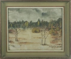 Paysage finlandais mi-siècle moderne, 1942