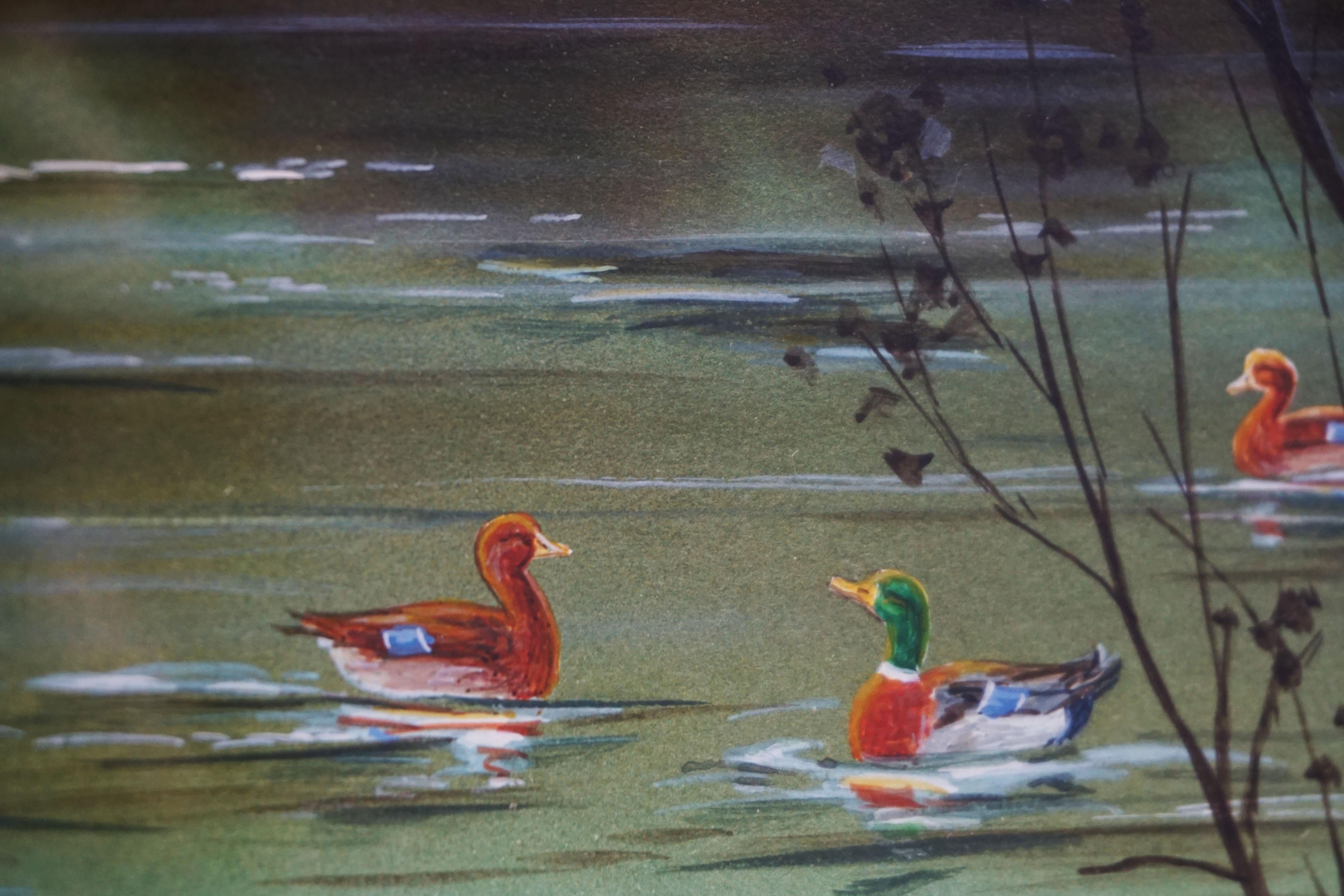 e max duck painting