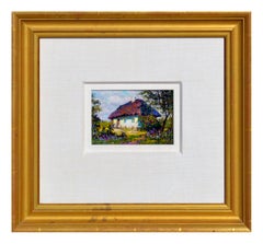 Spring Cottage Landscape