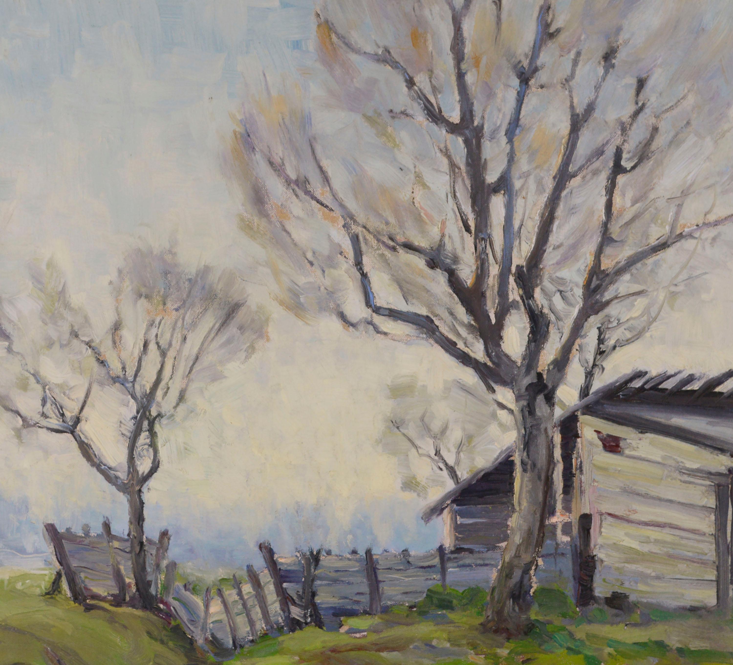 Mid Century California Laguna Country Landscape - Painting by Paul Friederich Weindorf