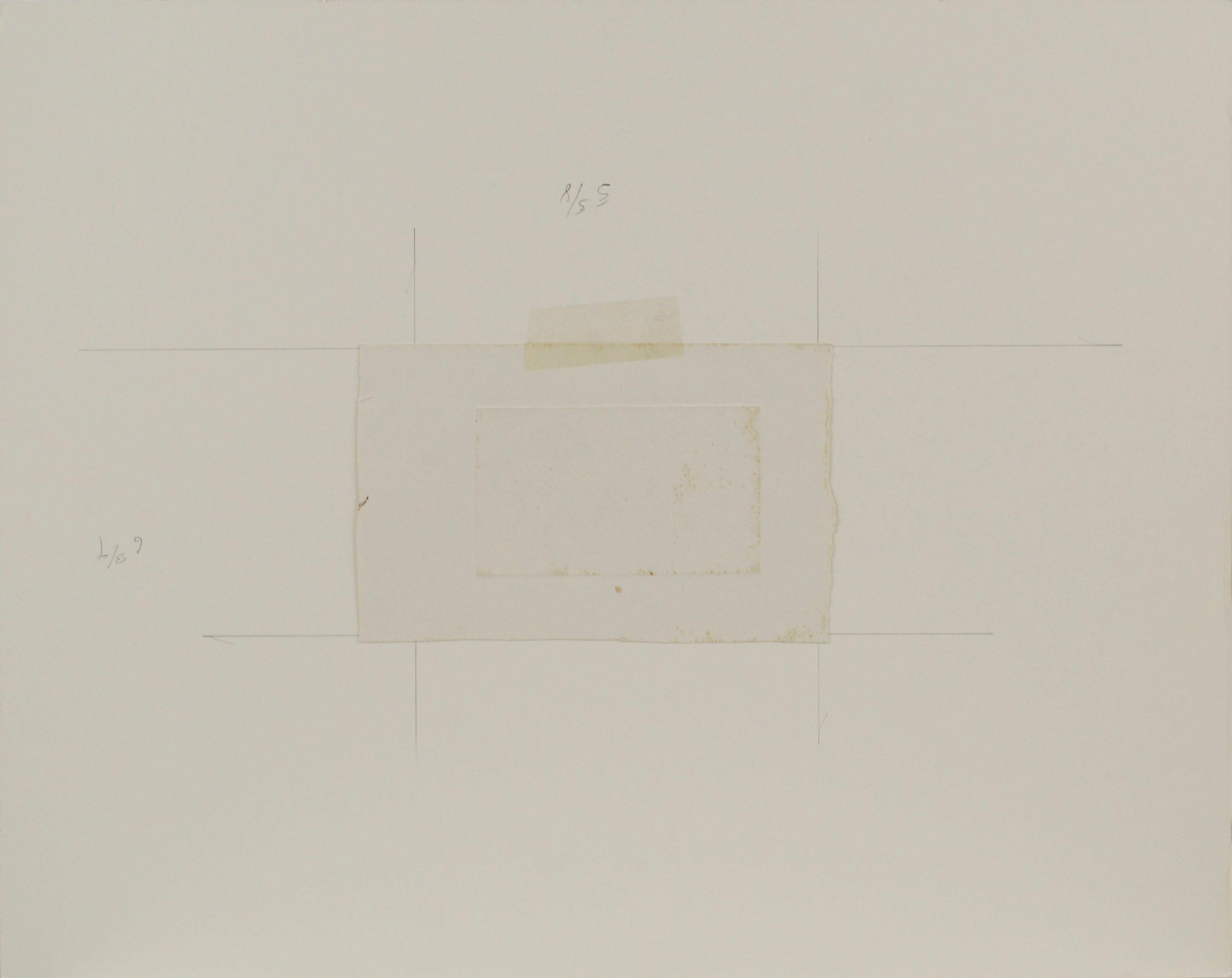 The Maze - Abstrakte Expressionistische Miniatur-Radierung  im Angebot 2