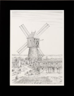 Cal Nord, Denmark - Hyper Realistic Windmill Illustration