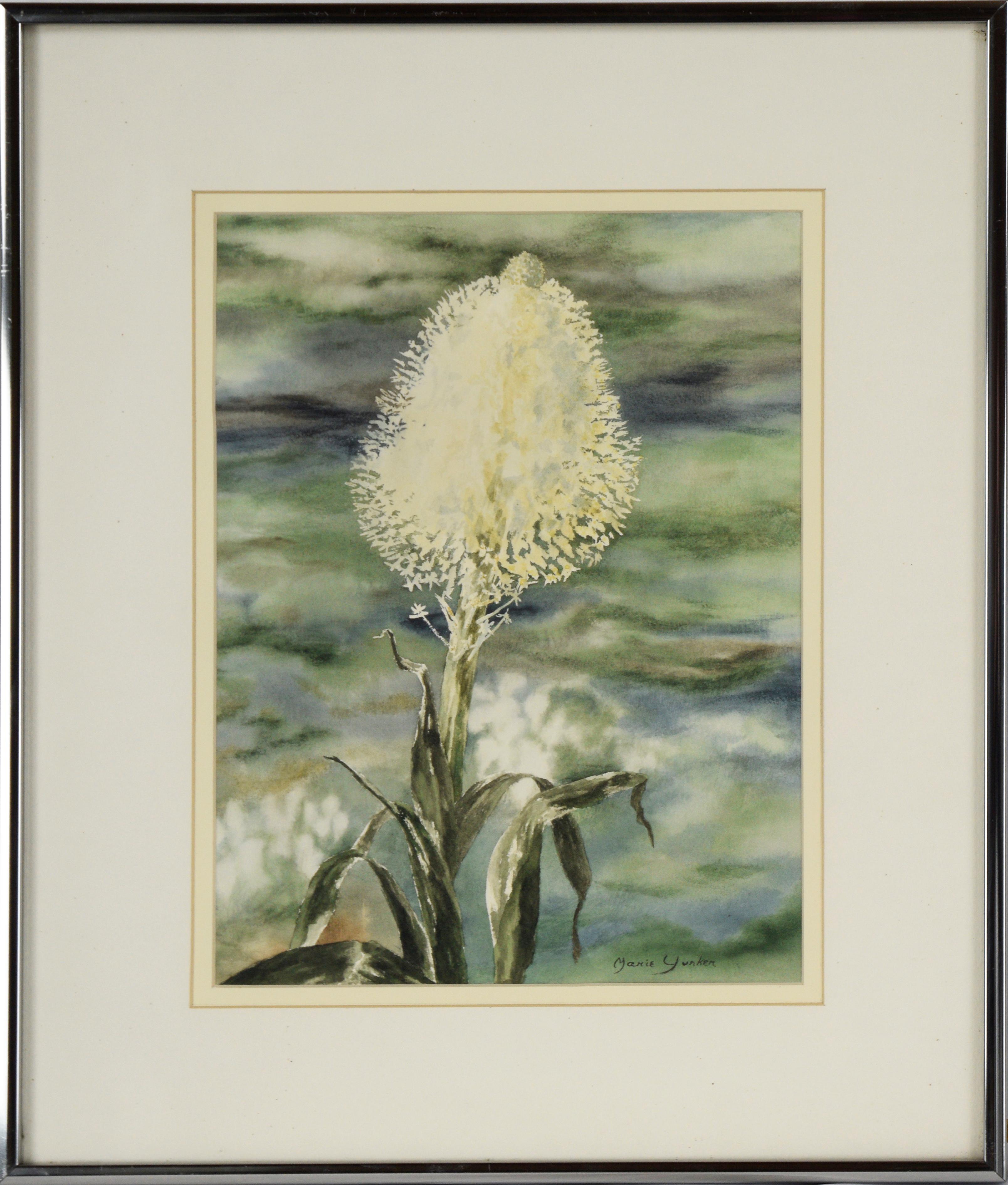 Marie Yunker Still-Life - Beargrass - Original Watercolor on Paper