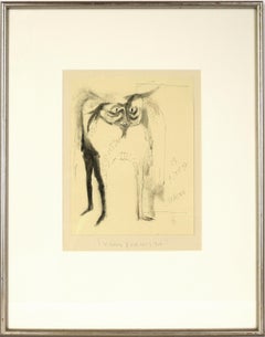 Transformista 3 - Original figurative Zeichnung
