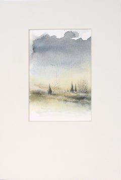 Landscape Drawings and Watercolors