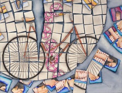 Abstrakte Zeichnungen und Aquarelle