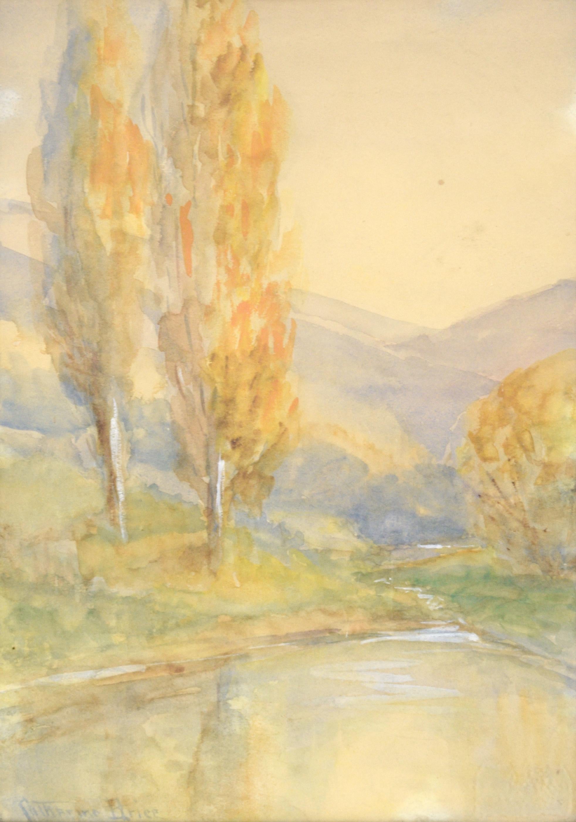 California Vertical Landscape - Art by Catherine Brice