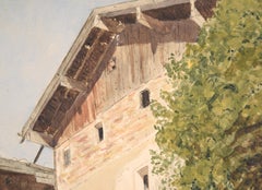 The Nailsmith Houses, Late 19th Century Rattenberg Austria Historical Landscape