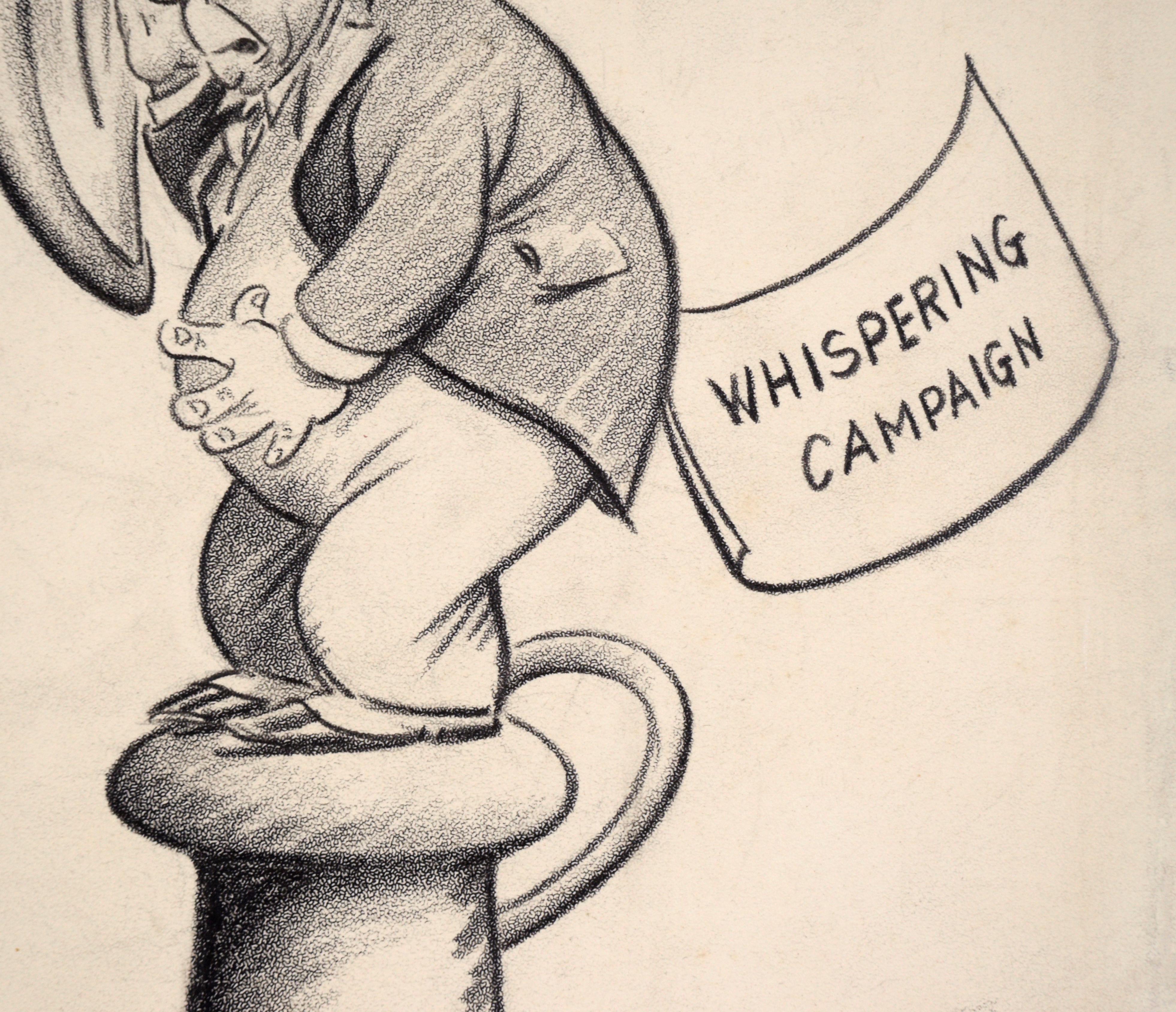 „“Der große Krug““ – politischer Cartoon im Vintage-Stil im Angebot 1