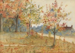 Automne au bord de la rivière - Paysage
