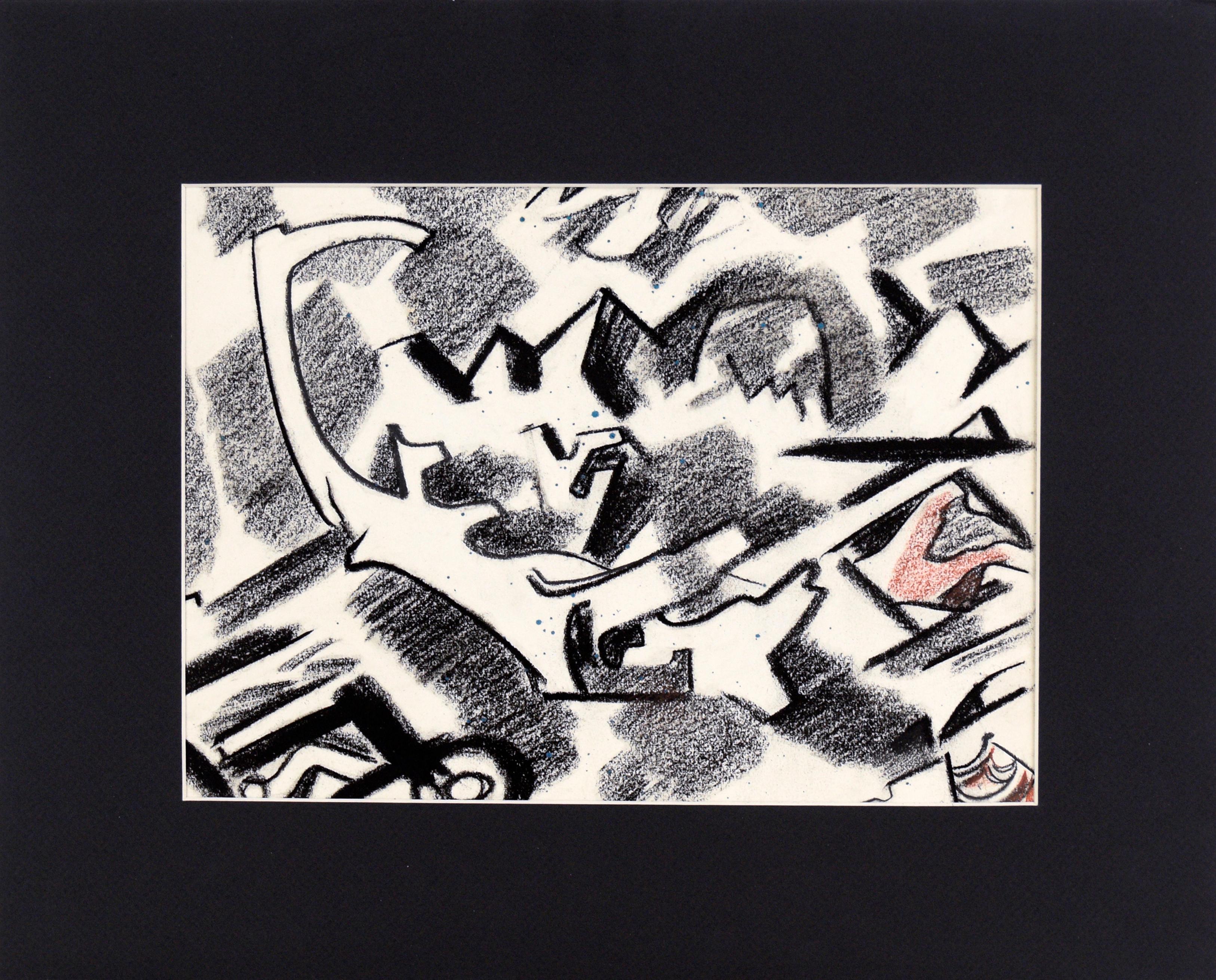 East Bay III Abstrahierte Landschaft aus der Mitte des Jahrhunderts von Erle Loran

Dynamische, abstrahierte, geometrische Landschaftszeichnung der kalifornischen East Bay aus der Mitte des Jahrhunderts von Erle Loran (Amerikaner, 1905-1999), um