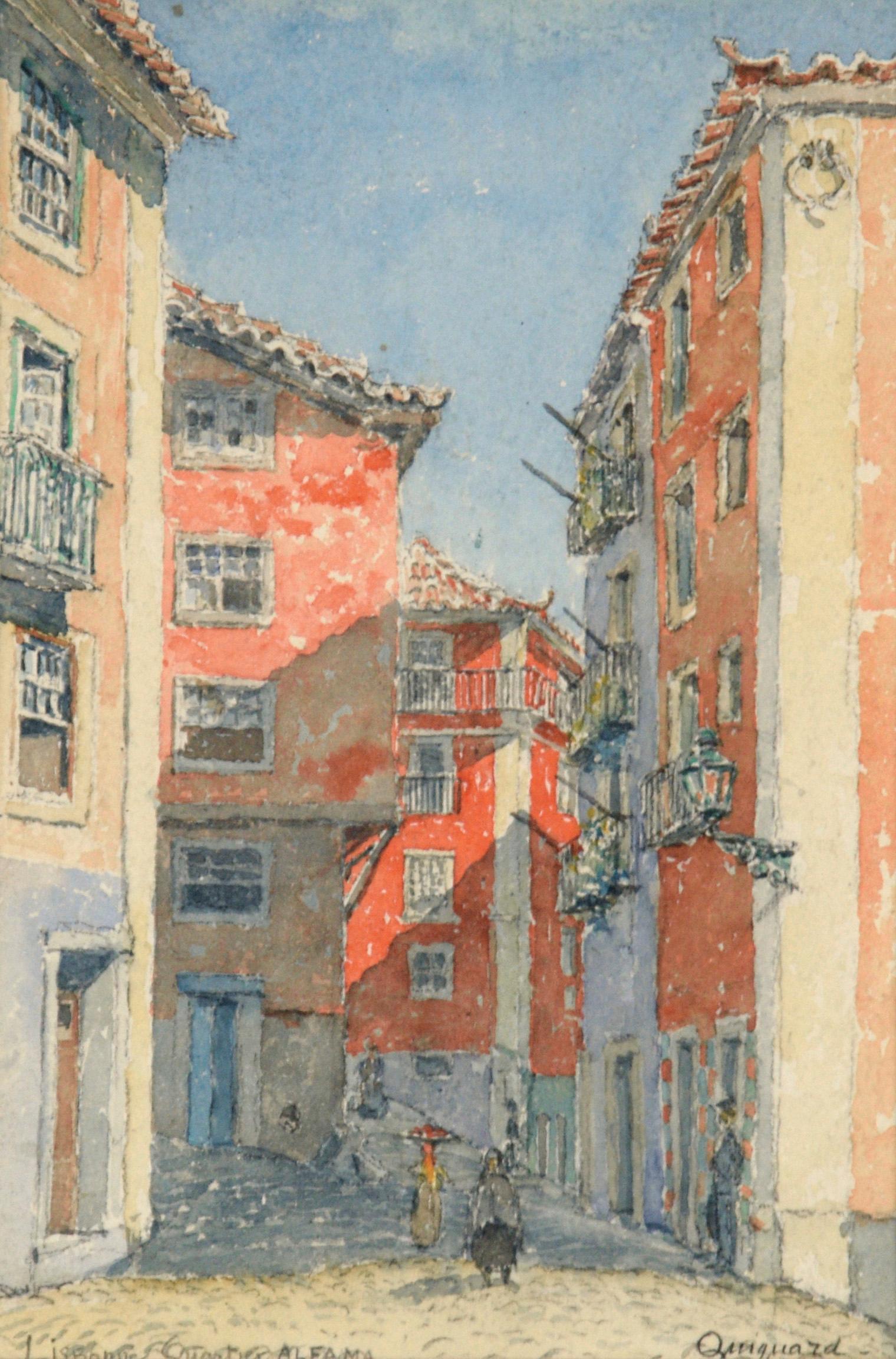 portugal watercolor