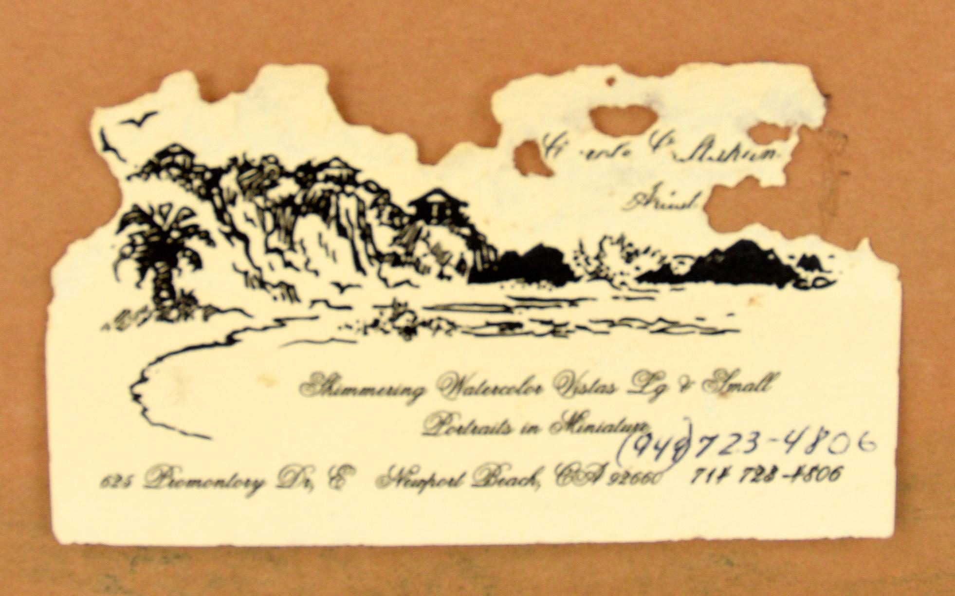 „Aurora zu Hause an der Promontory Bay“ – Aquarell auf Papier 5