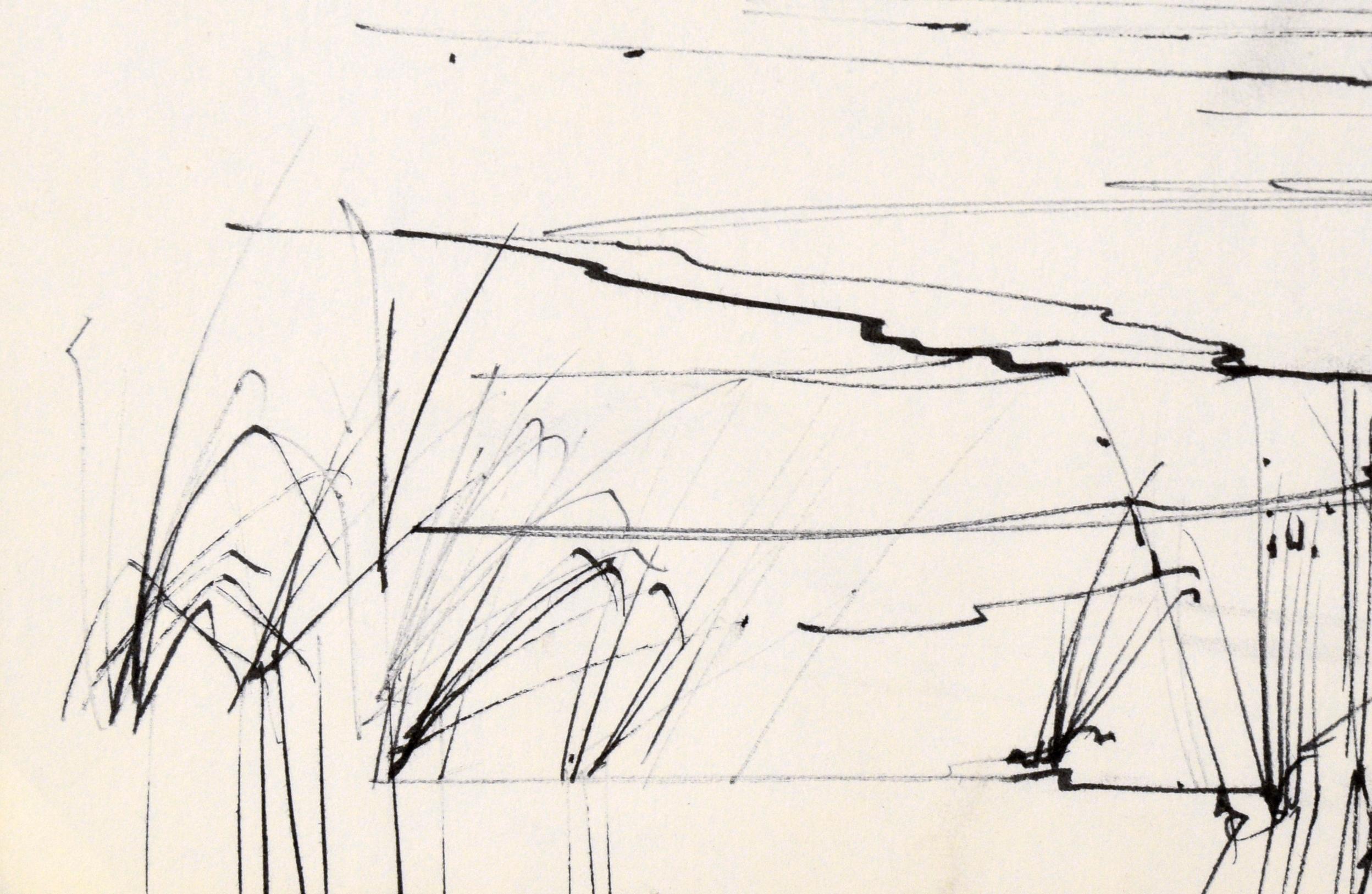 landscape line drawings