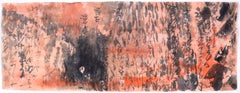Calligraphy Abstract Panorama IV - Japanese Calligraphy on Rice Paper