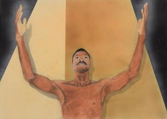 Late 20th Century Latin American School Painting — Artist’s Self Portrait