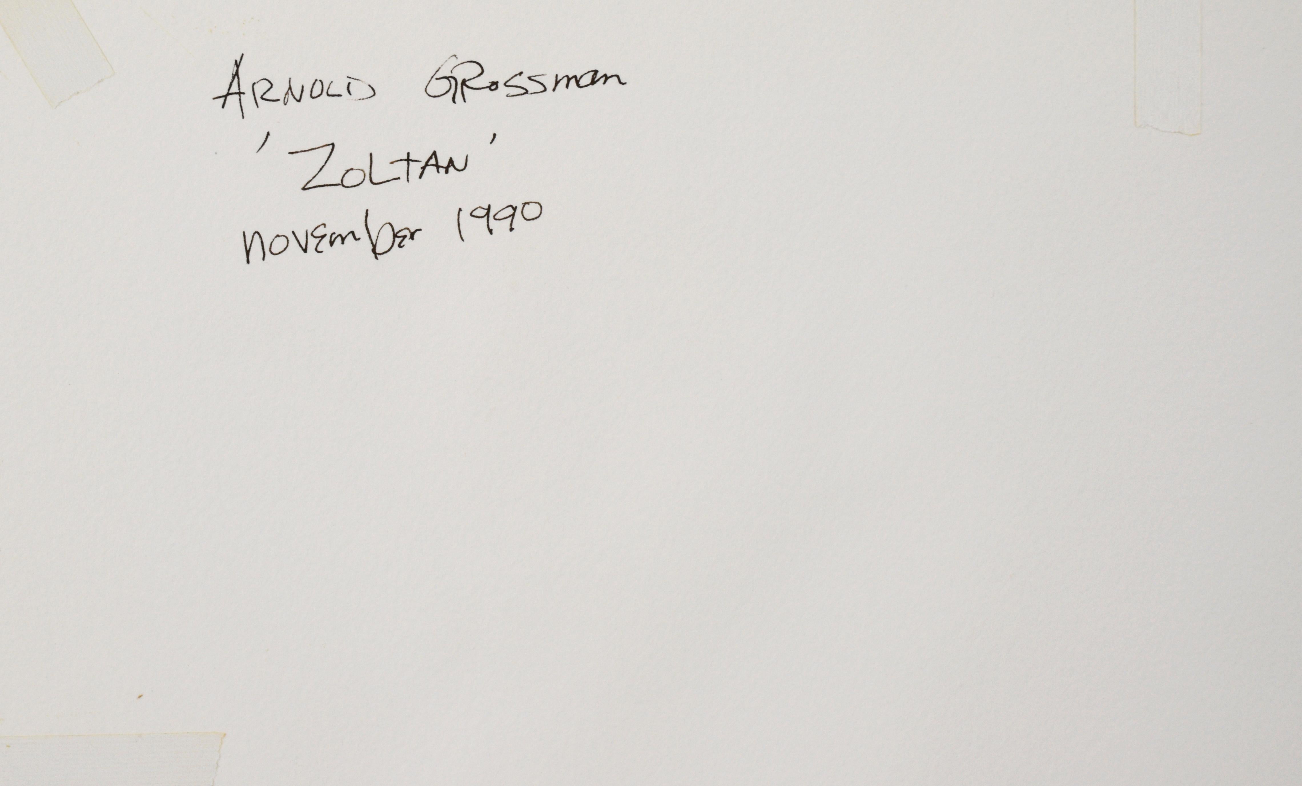 „Zoltan“ – 1990 männliche Aktstudie in Aktform im Angebot 2