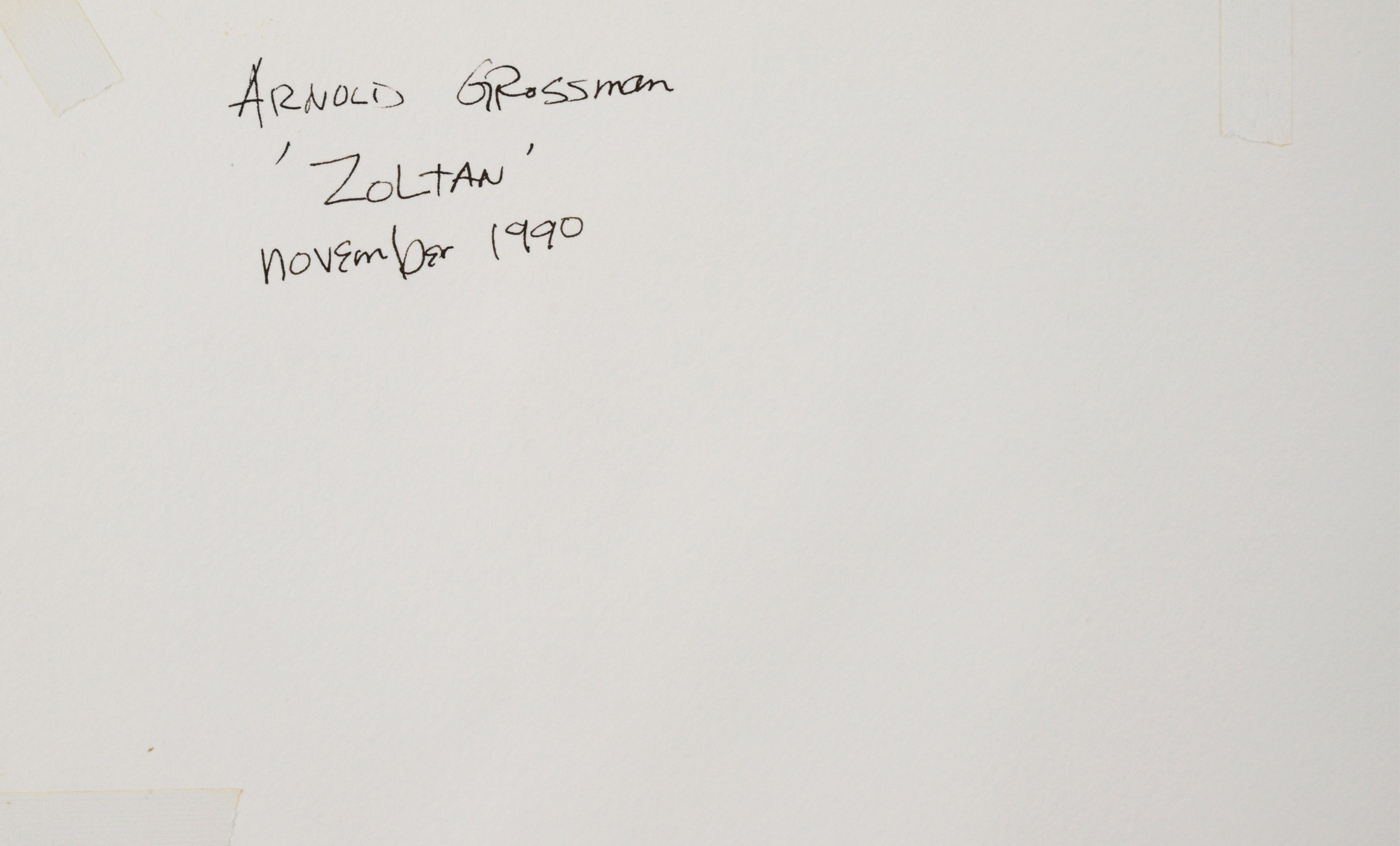 „Zoltan“ – 1990 männliche Aktstudie in Aktform im Angebot 1
