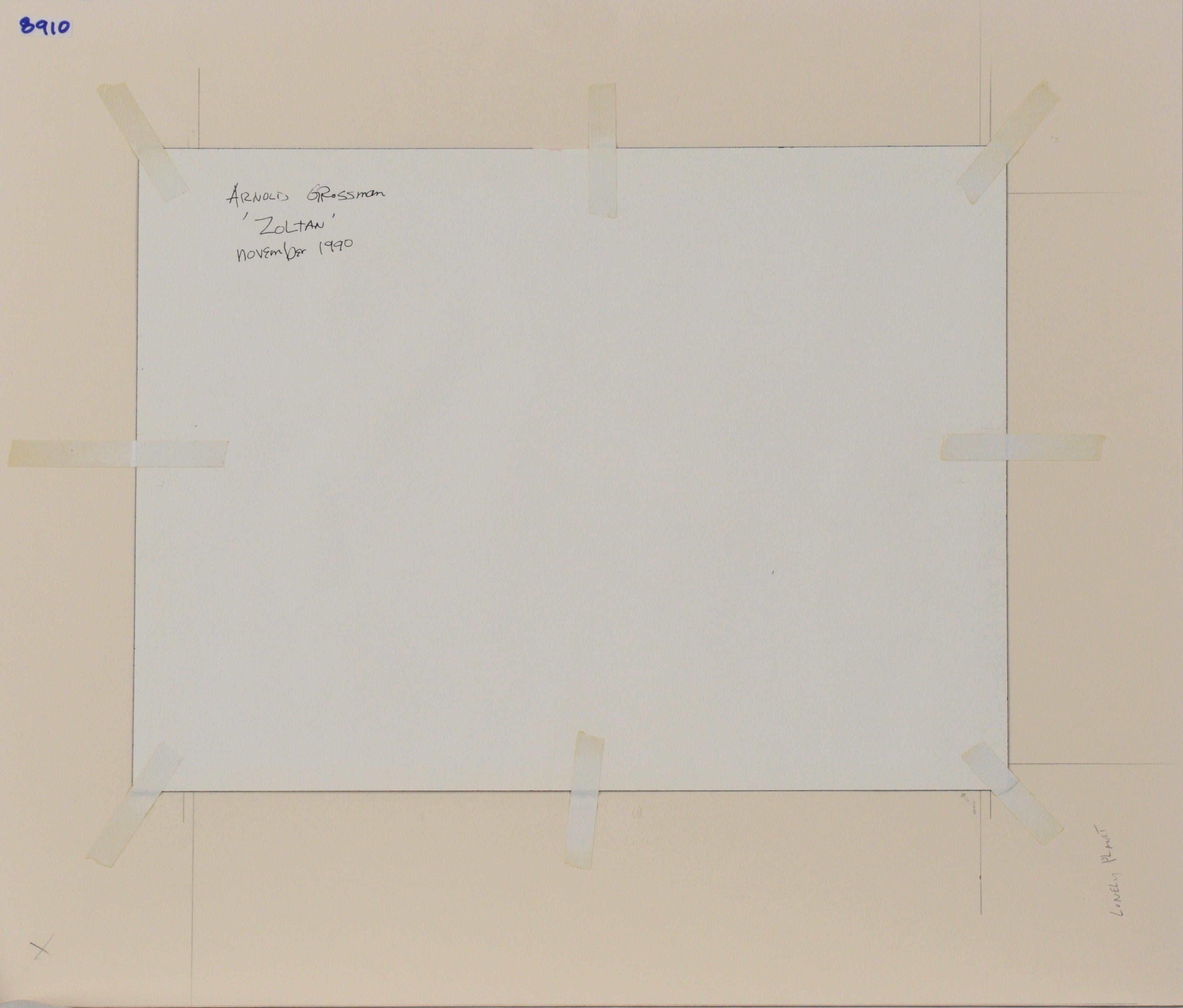 „Zoltan“ – 1990 männliche Aktstudie in Aktform im Angebot 2