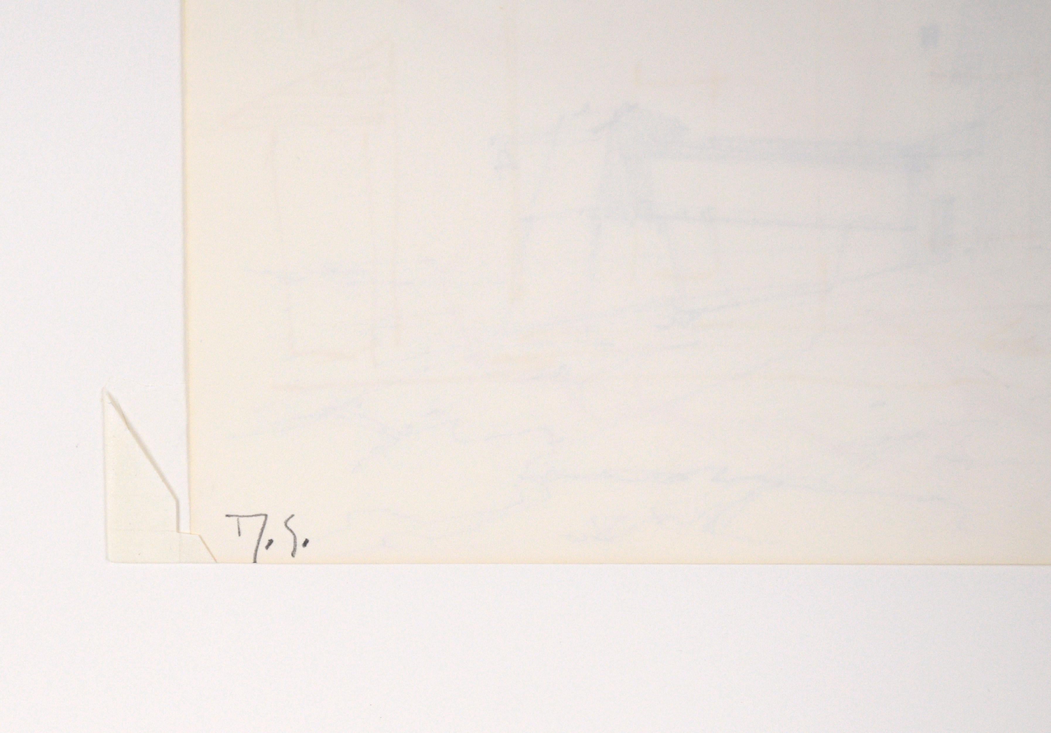 Leuchtturm am Ufer Maine - Impressionistische Original Federzeichnung Landschaft

Zarte Landschaftszeichnung mit Feder und Tusche des in Maine lebenden Künstlers Laurence Sisson (Amerikaner, 1928-2015). Ein Leuchtturm und ein weiteres Bauwerk stehen