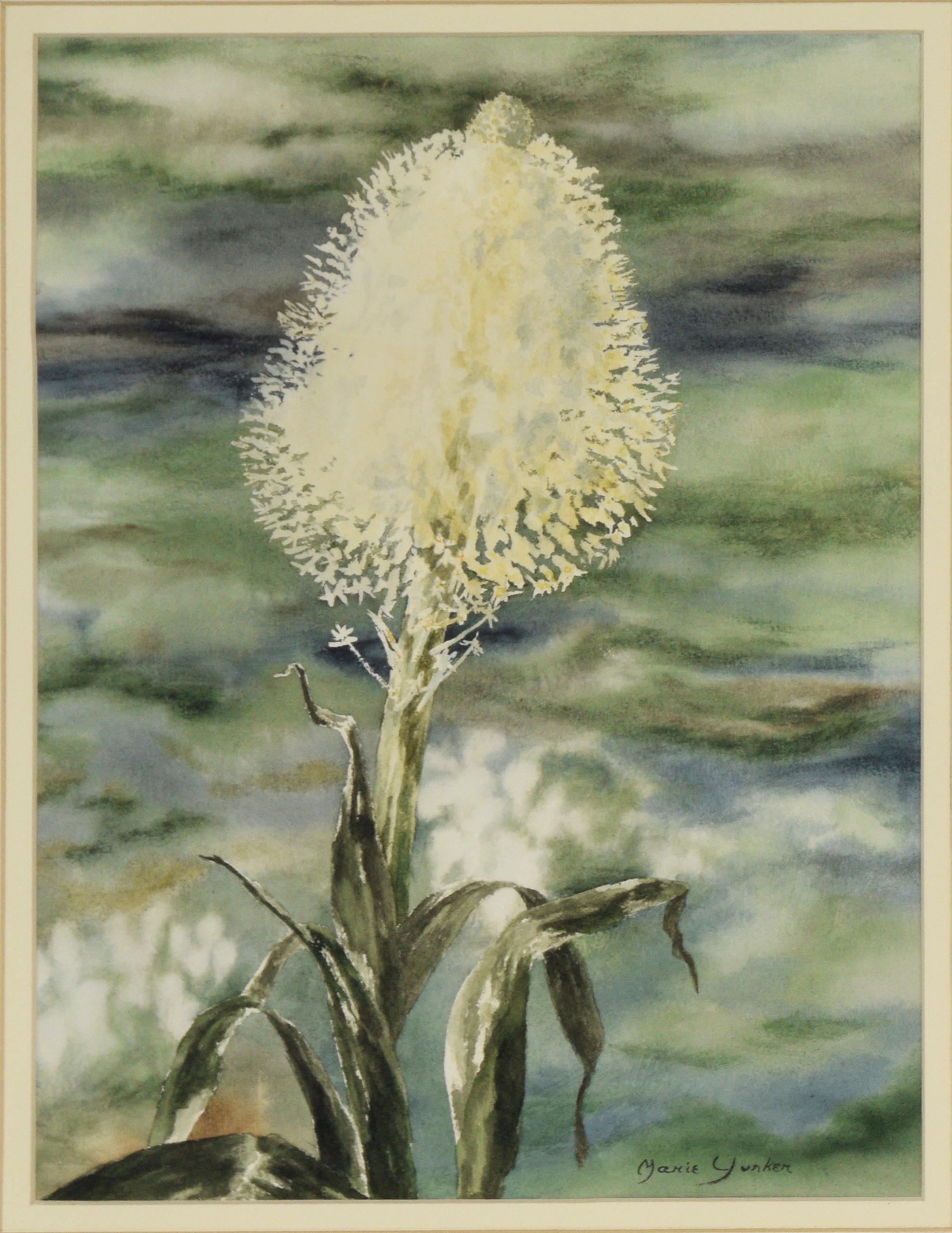 Beargrass - Aquarelle originale sur papier - Art de Marie Yunker