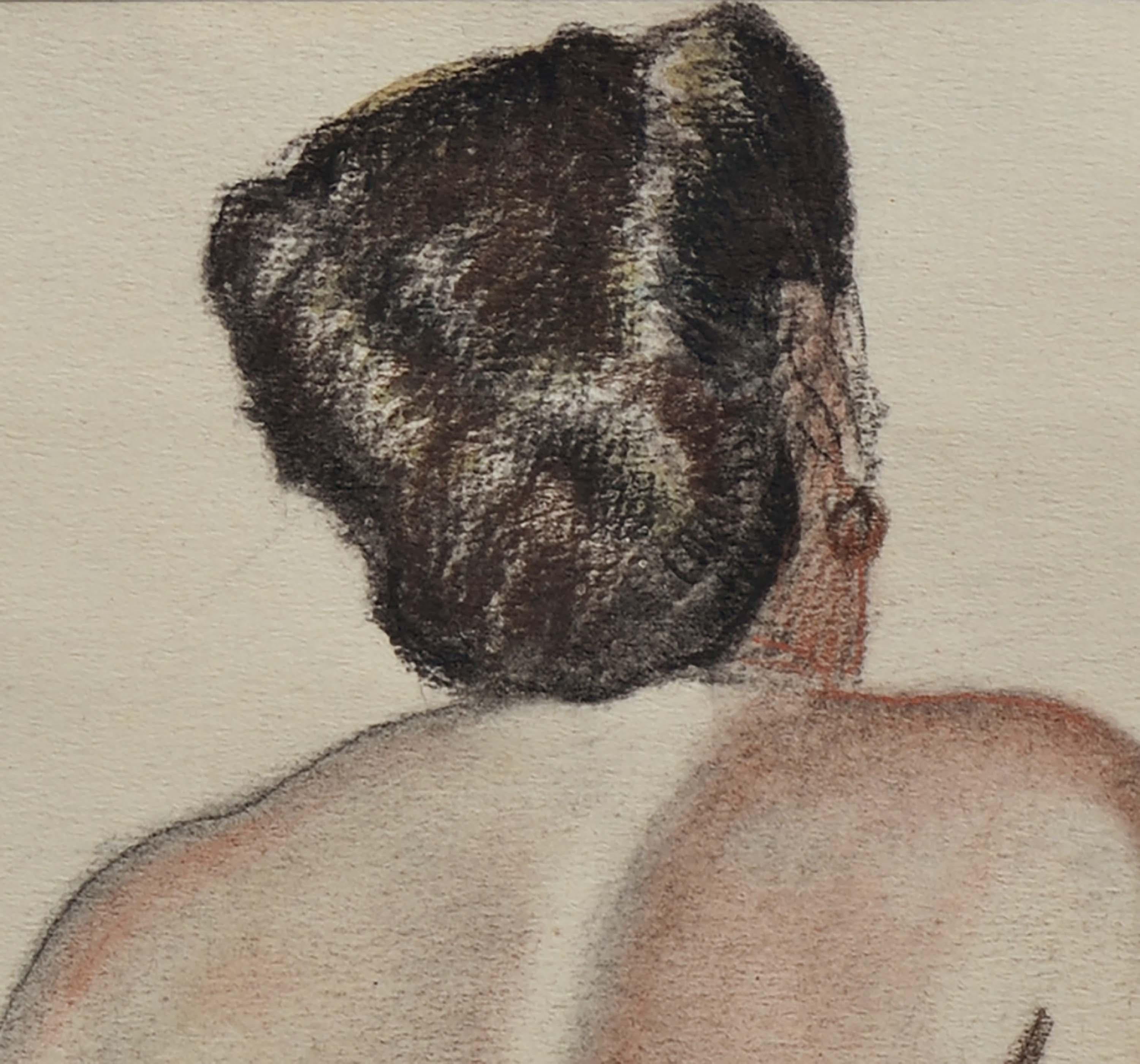 Nudestudie, Diana 1948 (Nachkriegszeit), Art, von Carlo Taliabue