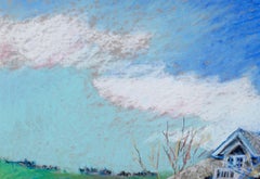 “Two Points of View” Original Pastel Drawing, 1997