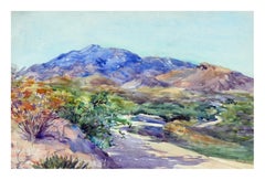 Vibrant Mountain Road Landscape
