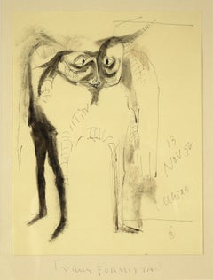 Transformista 3 - Original Figurative Drawing